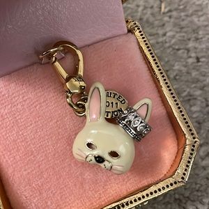 Limited edition juicy couture bunny charm